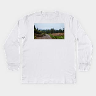 spring Carpathians Kids Long Sleeve T-Shirt